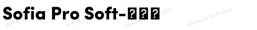 Sofia Pro Soft字体转换